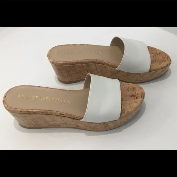Stuart Weitzman | Summer Slide Wedge - Picture 3 of 12